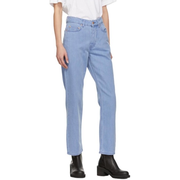 Won Hundred Blue 60s Pearl Jeans Size 25 - Picture 1 of 8